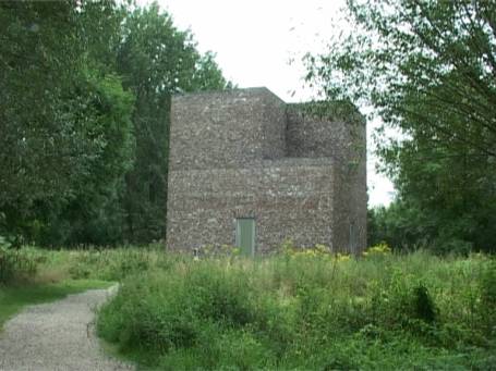 Museum Insel Hombroich : Pavillon Turm, im Sommer